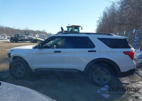 2022 Ford Explorer Xlt из США, поврежденный, VIN 1FMSK8DH5NGA55751